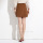 A-line High Waist Short Skirt Women Causal Dress